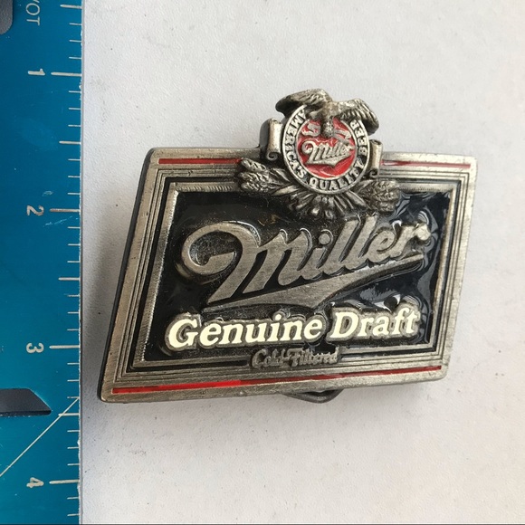 1993 Miller Genuine Draft belt buckle - Picture 7 of 7